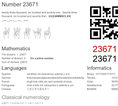 23671 number facts, meaning and properties