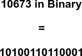 10673 in Binary - Binary 10673 - Convert 10673 to Binary