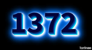 1372 Text Effect and Logo Design Number