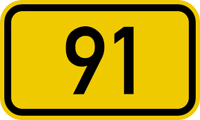 File:Bundesstraße 91 number.svg - Wikimedia Commons