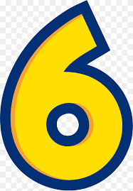 Number 6 PNG png images | PNGWing