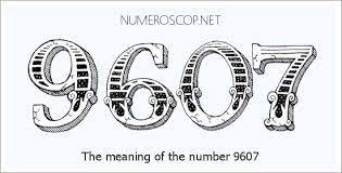 Meaning of 9607 Angel Number - Seeing 9607 - What does the number mean?
