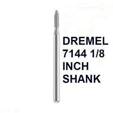 NEW DREMEL DIAMOND WHEEL POINT BIT #7144 1/8" SHANK NEWEST MODEL ...