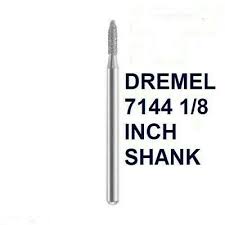 NEW DREMEL DIAMOND WHEEL POINT BIT #7144 1/8" SHANK NEWEST MODEL ...