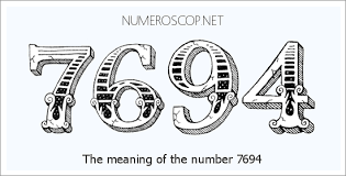 Angel Number 7694 – Numerology Meaning of Number 7694