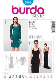 Burda 6994 Cocktail Dress