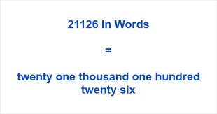 21126 in Words – How to Spell 21126 | numbersinwords.net