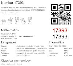 17393 number, meaning and properties - Number.academy