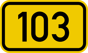 File:Bundesstraße 103 number.svg - Wikimedia Commons