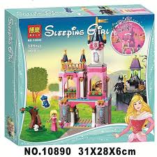 1409601401 10890 Friends Princess Sleep Beauty`s Castle Set Building Blocks  Educational DIY Toys For Children Compatible With Lepining Toys &  Hobbies/Building & Construction Toys