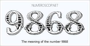 Meaning of 9868 Angel Number - Seeing 9868 - What does the number mean?