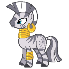 Zecora - Color Guide - MLP Vector Club