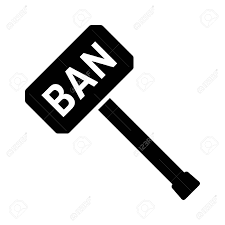 Attēlu rezultāti vaicājumam “Ban hammer”