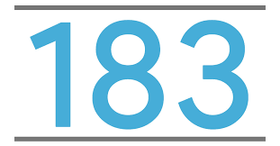 Attēlu rezultāti vaicājumam “183 number”