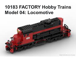 LEGO MOC 10183 Model 04: Locomotive by scumpy | Rebrickable - Build with  LEGO
