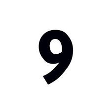 NUMBER 9, 100mm