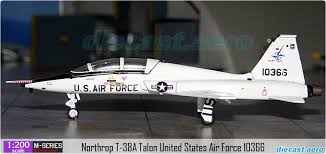 Model Aircraft : Northrop T-38A Talon United States Air Force 10366 by  Diecast.aero