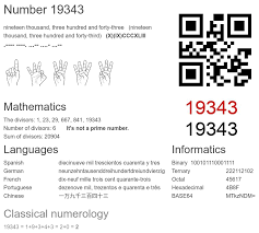 19343 number, meaning and properties - Number.academy