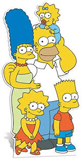 Star Cutouts Cut Out of Simpsons Family: Amazon.co.uk: Toys & Games