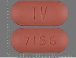 TV 7156 Pill Images (Pink / Capsule-shape)