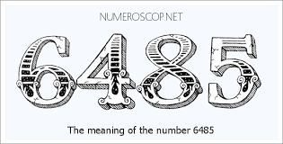 Angel Number 6485 – Numerology Meaning of Number 6485