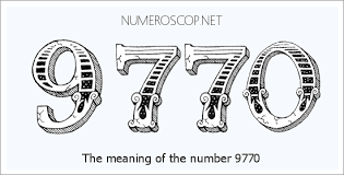 Meaning of 9770 Angel Number - Seeing 9770 - What does the number mean?