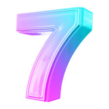 Number 7 PNGs for Free Download