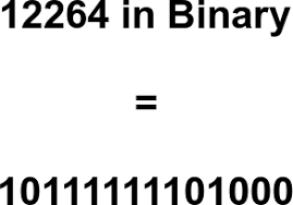 12264 in Binary - Binary 12264 - Convert 12264 to Binary