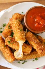Homemade Cheese Sticks {Crispy & Gooey} - Spend With Pennies