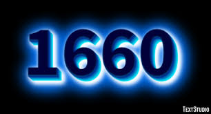 1660 Text Effect and Logo Design Number