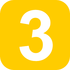 File:Number 3 in yellow rounded square.svg - Wikimedia Commons