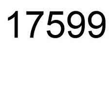 17599 number, meaning and properties - Number.academy