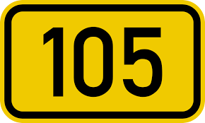 File:Bundesstraße 105 number.svg - Wikipedia