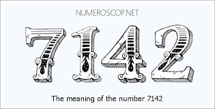 Angel Number 7142 – Numerology Meaning of Number 7142