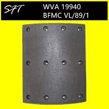 Wva 19940 Bfmc Vl/89/1 Brake Lining - China Brake Lining, Heavy Truck |  Made-in-China.com