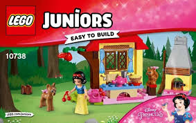 LEGO 10738 Snow White's Forest Cottage Instructions, 4 Juniors