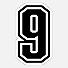 jersey number for sportsteam' Sticker ...