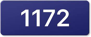 Flambird Aluminium Numeral Sign 1172 Room Number Signage for Apartments,  Hospitals & Clinics, Hotels, Schools, Hostel & Collages : Amazon.in: Office  Products