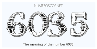 Attēlu rezultāti vaicājumam “6035 in numbers”