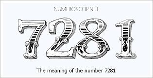 Angel Number 7281 – Numerology Meaning of Number 7281