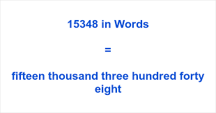 15348 in Words – How to Spell 15348 | numbersinwords.net
