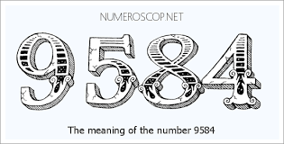 Meaning of 9584 Angel Number - Seeing 9584 - What does the number mean?