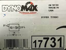 DYNOMAX 17731 Super Turbo Car & Truck Parts Other greatrace.com
