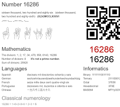 16286 number, meaning and properties - Number.academy