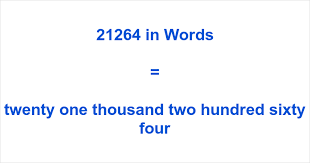 21264 in Words – How to Spell 21264 | numbersinwords.net