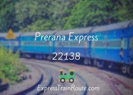 Prerana Express - 22138 Route, Schedule, Status & TimeTable