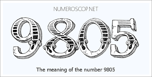 Meaning of 9805 Angel Number - Seeing 9805 - What does the number mean?