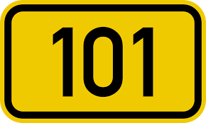 File:Bundesstraße 101 number.svg - Wikimedia Commons