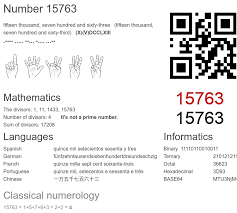 15763 number, meaning and properties - Number.academy