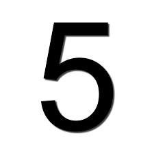 House Number Arial 5